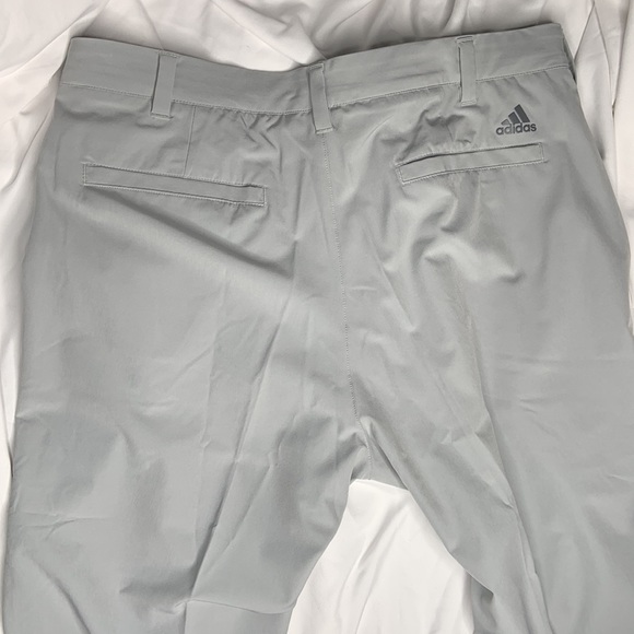 ADIDAS CLIMACOOL GOLF Athletic PANTS- 34X 30- GREY - WRINKLE RESISTANT 34/30 - Picture 6 of 9